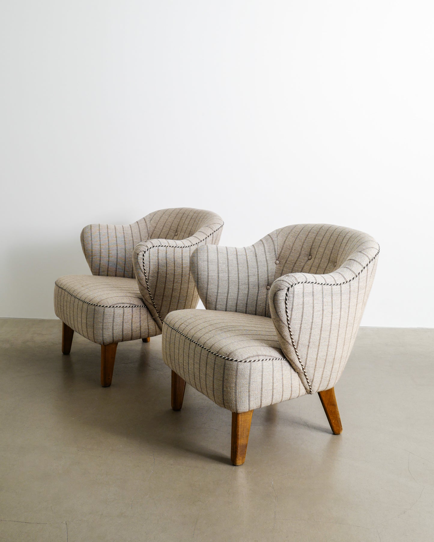 FLEMMING LASSEN ARMCHAIRS, 1960s