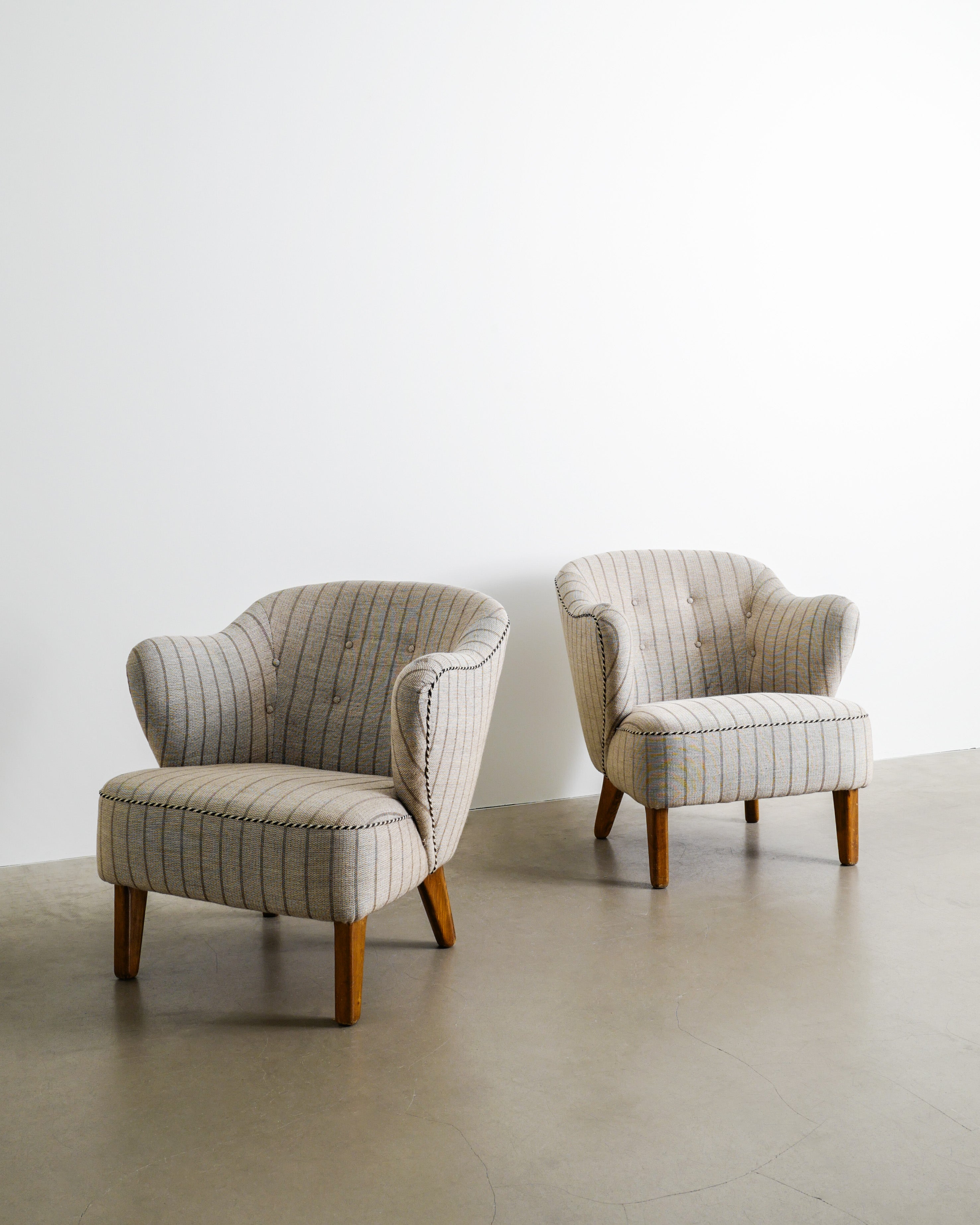 FLEMMING LASSEN ARMCHAIRS, 1960s