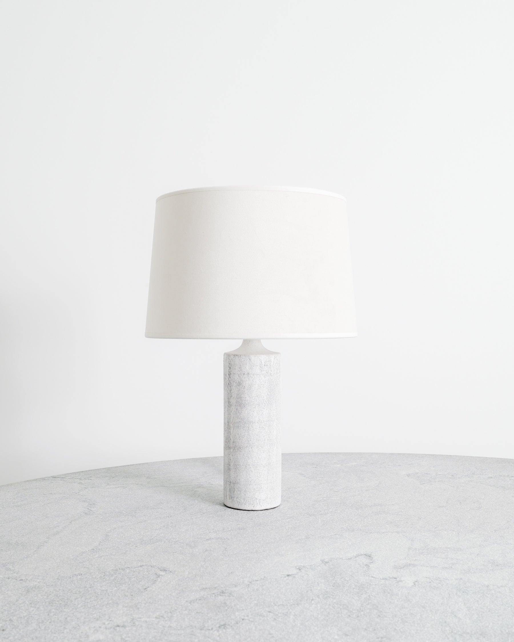 GEORGES JOUVE CYLINDER LAMP, 1950s