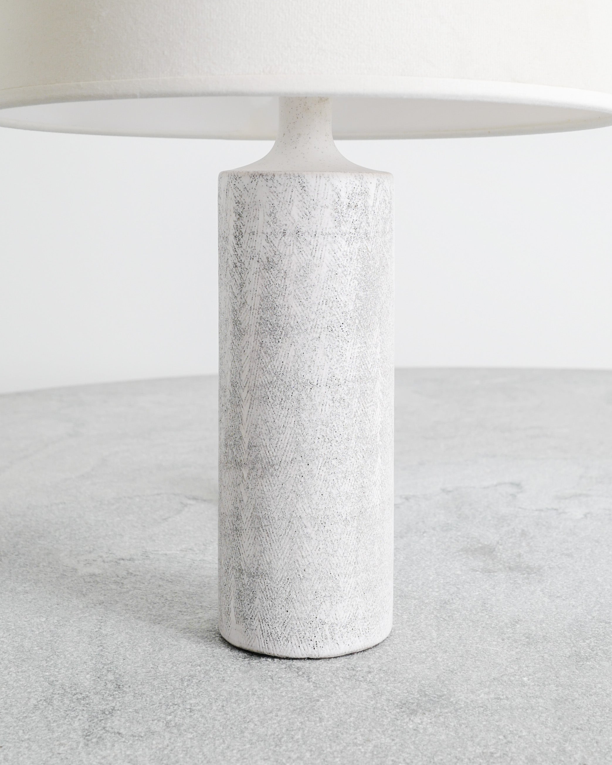 GEORGES JOUVE CYLINDER LAMP, 1950s