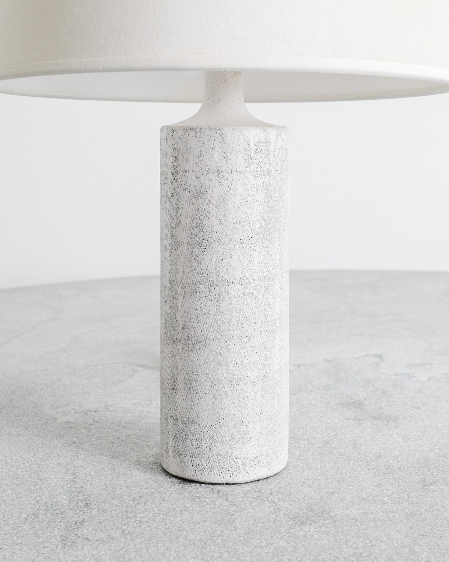 GEORGES JOUVE CYLINDER LAMP, 1950s