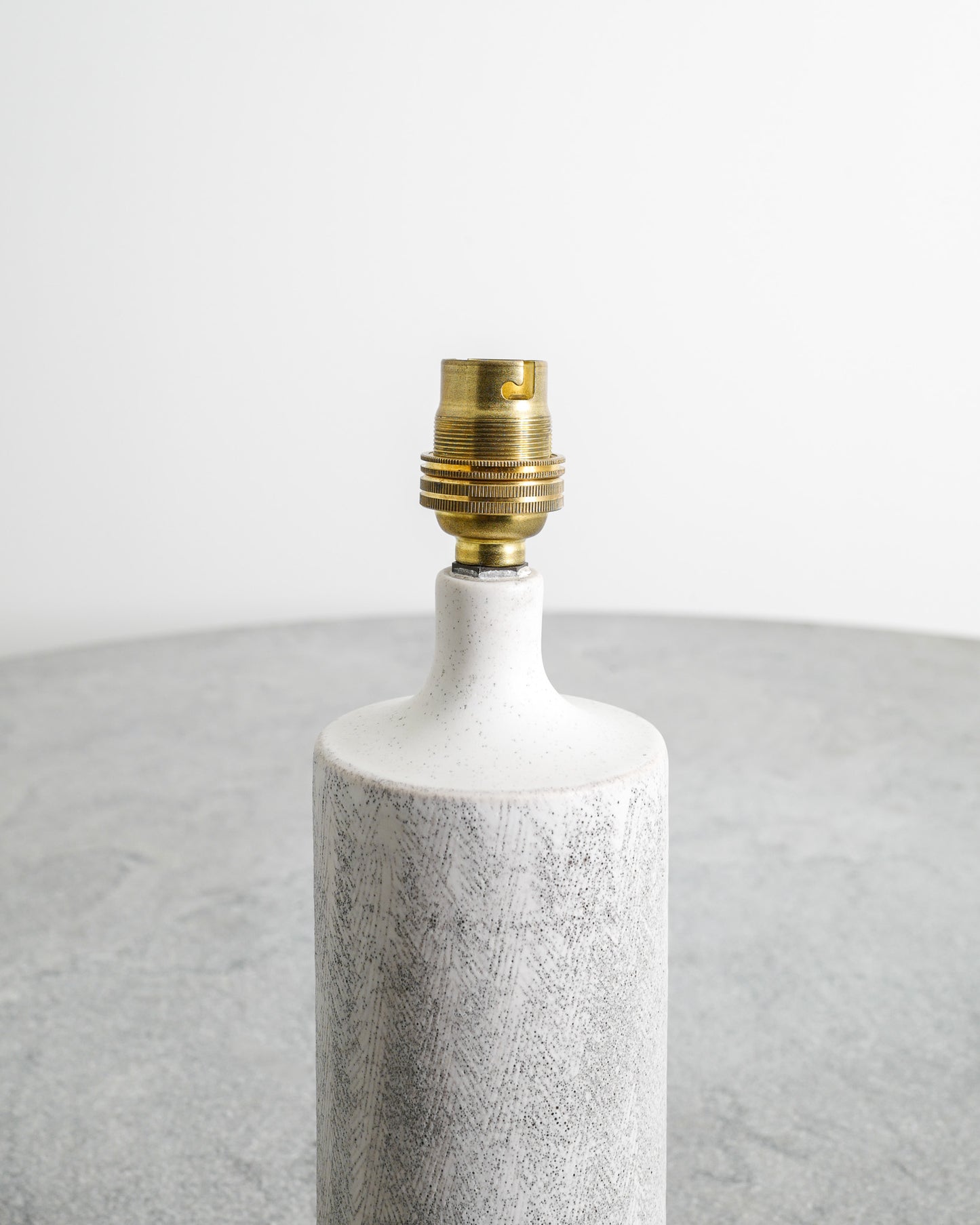 GEORGES JOUVE CYLINDER LAMP, 1950s