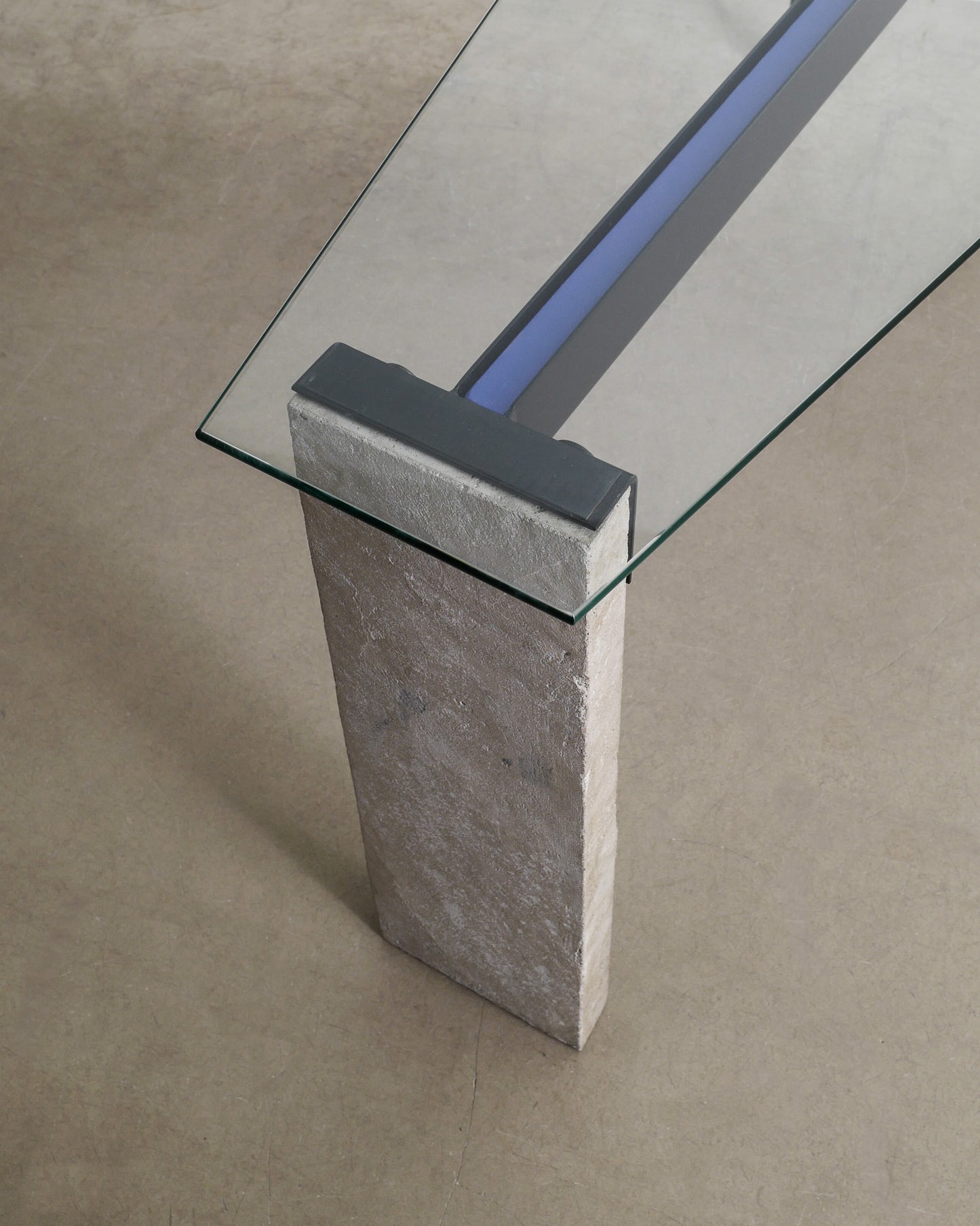 JONAS BOHLIN "CONCRETE" TABLE, 1990s