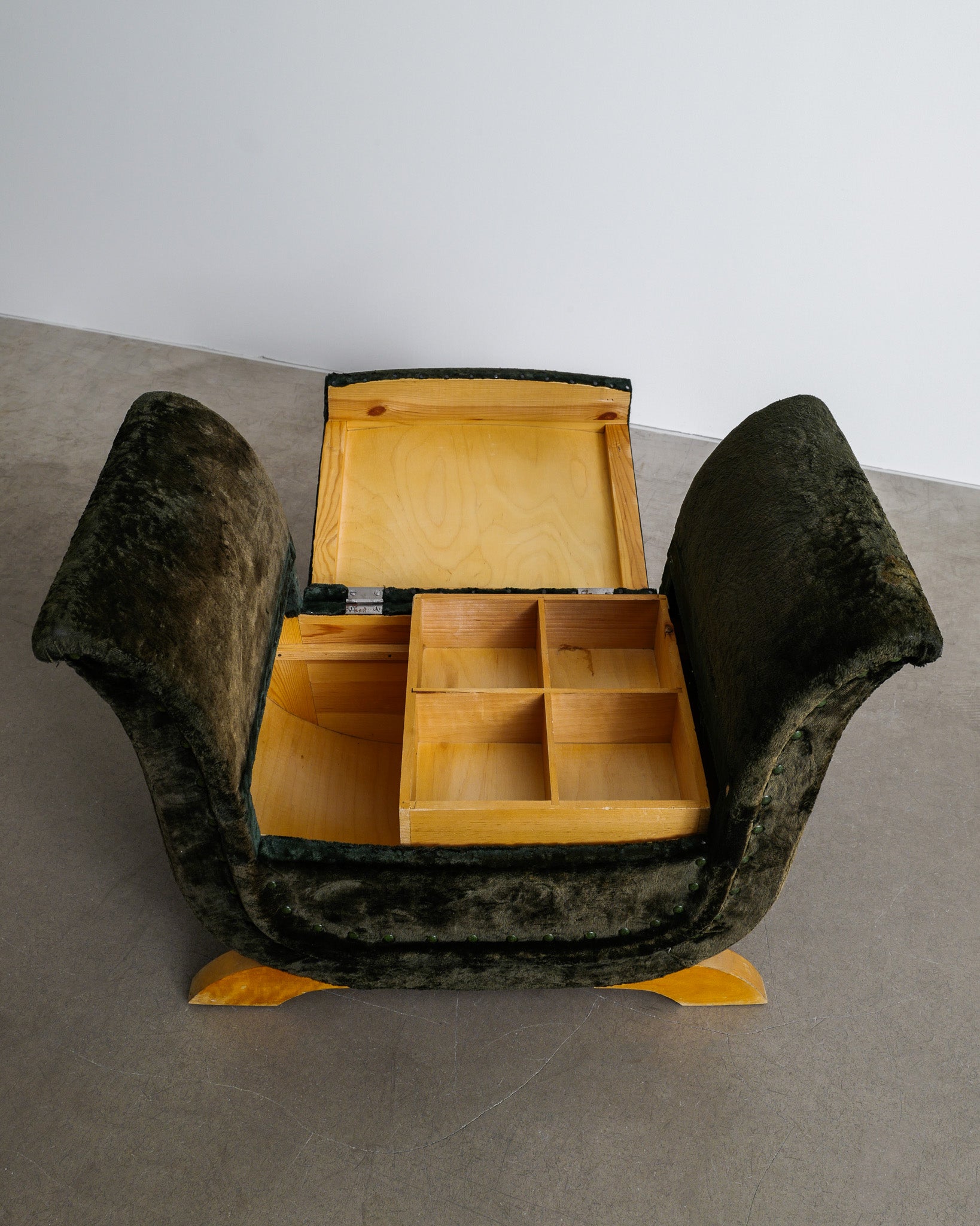 SWEDISH MODERN SEWING STOOL, 1950s