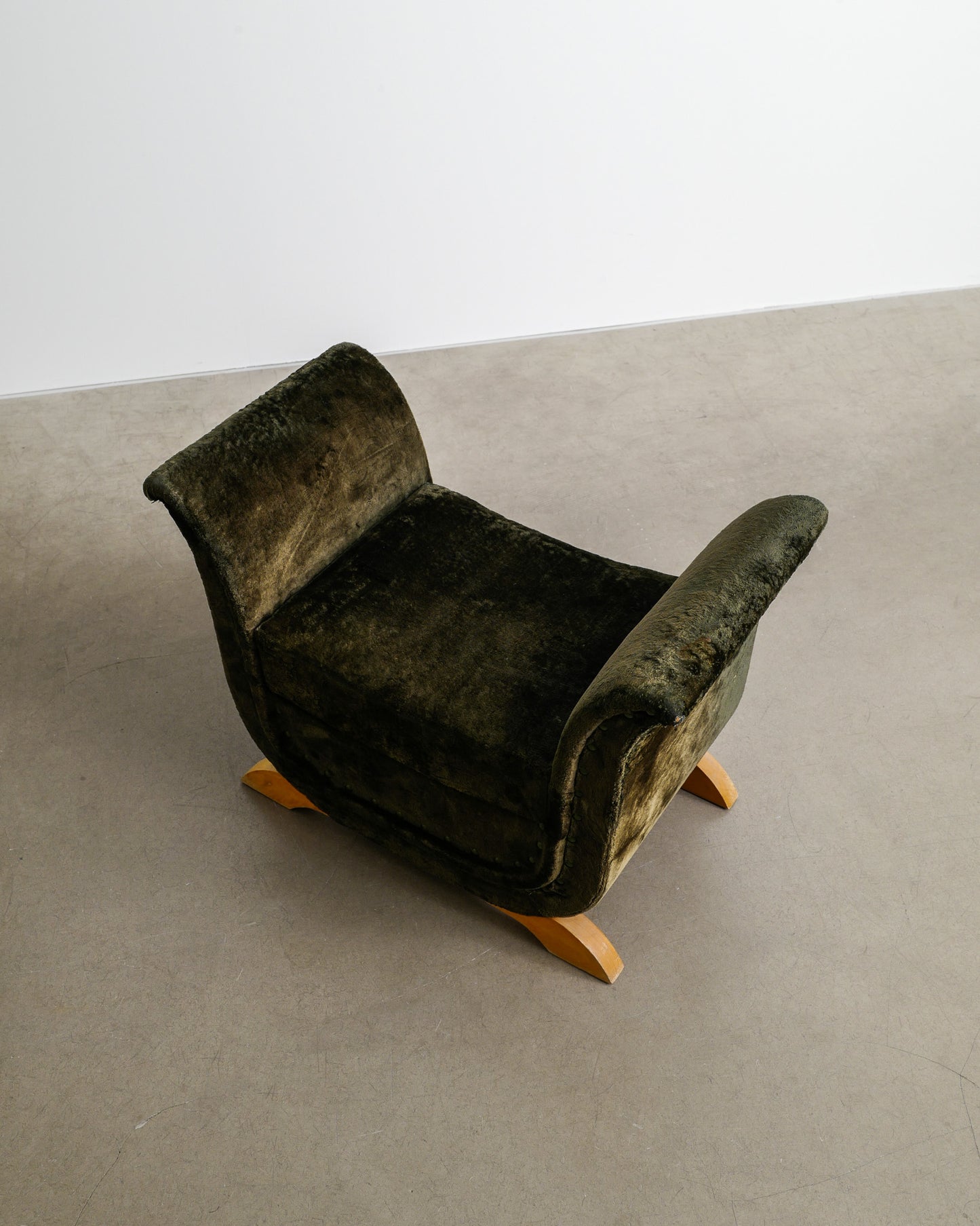 SWEDISH MODERN SEWING STOOL, 1950s