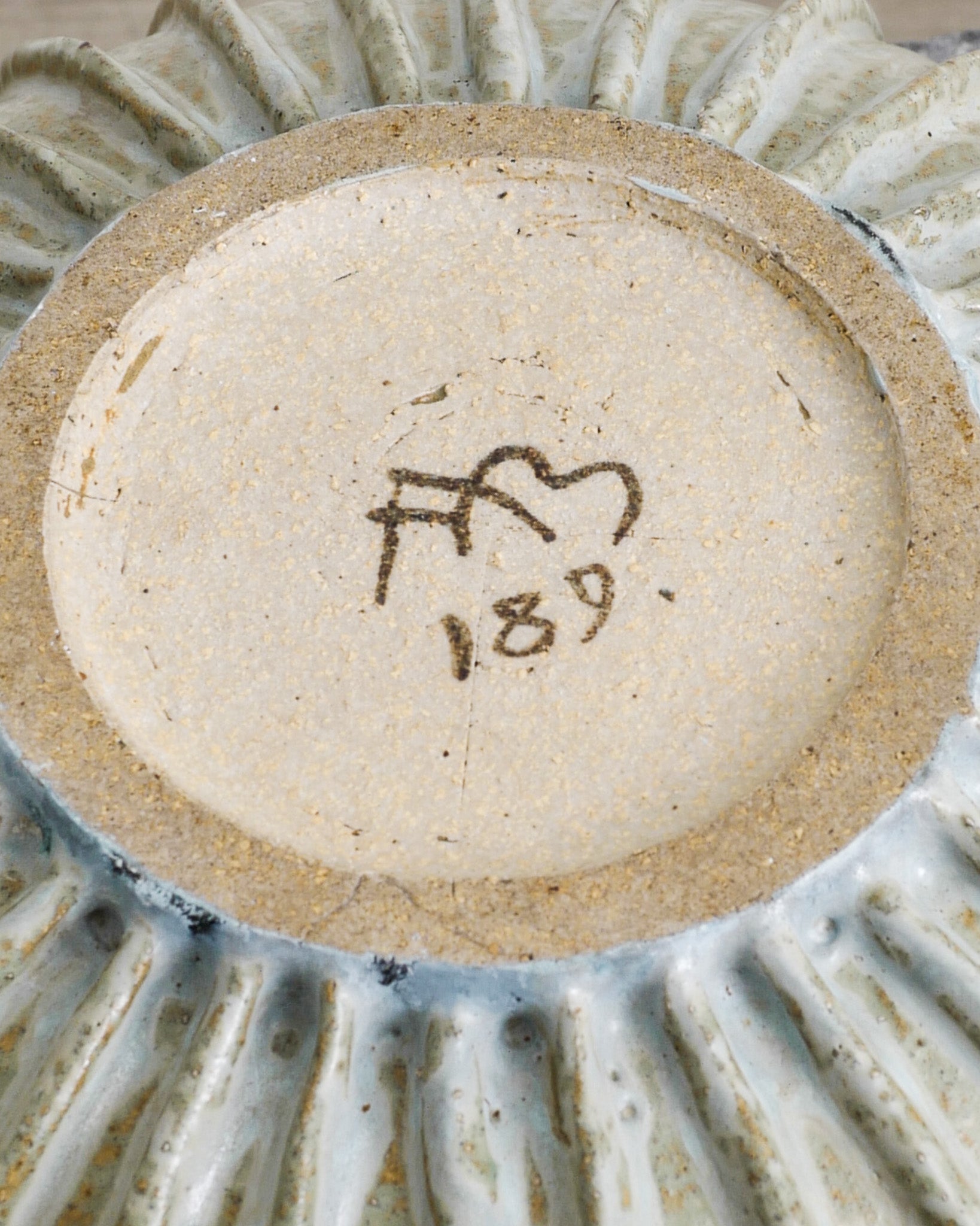 ARNE BANG STONEWARE BOWL, 1940s
