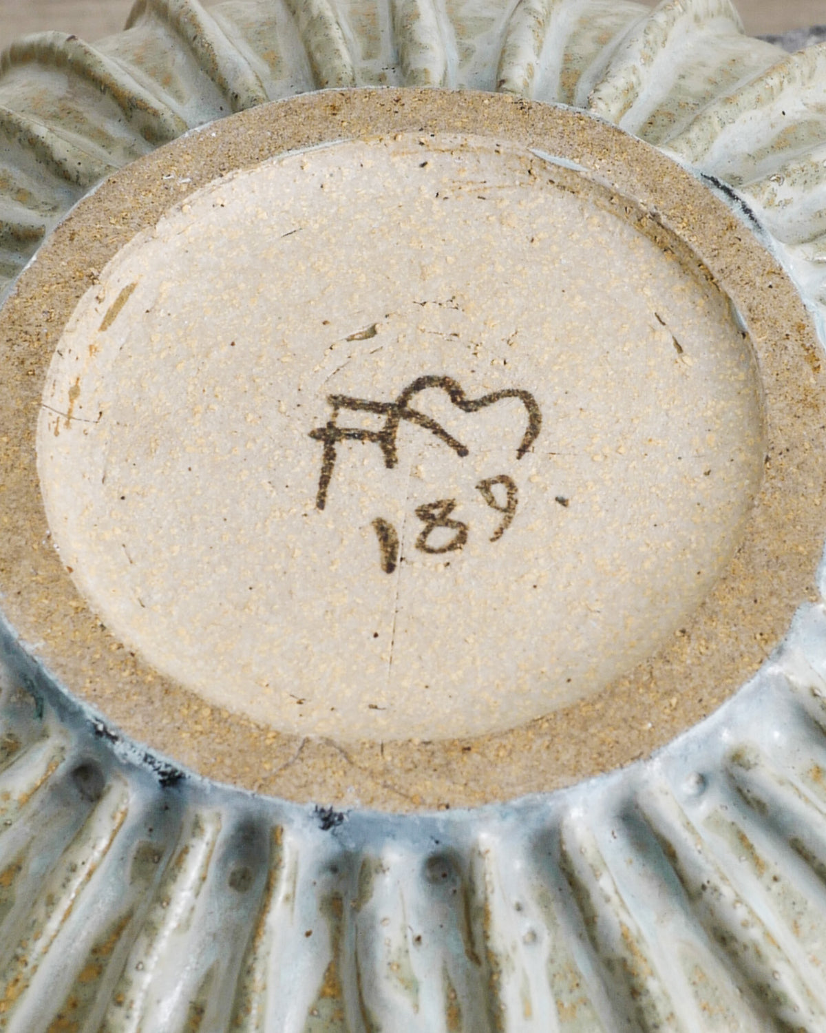 ARNE BANG STONEWARE BOWL, 1940s
