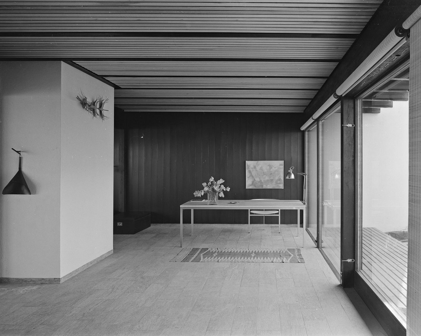 POUL KJÆRHOLM "PK51" WORKING TABLE, 1960s