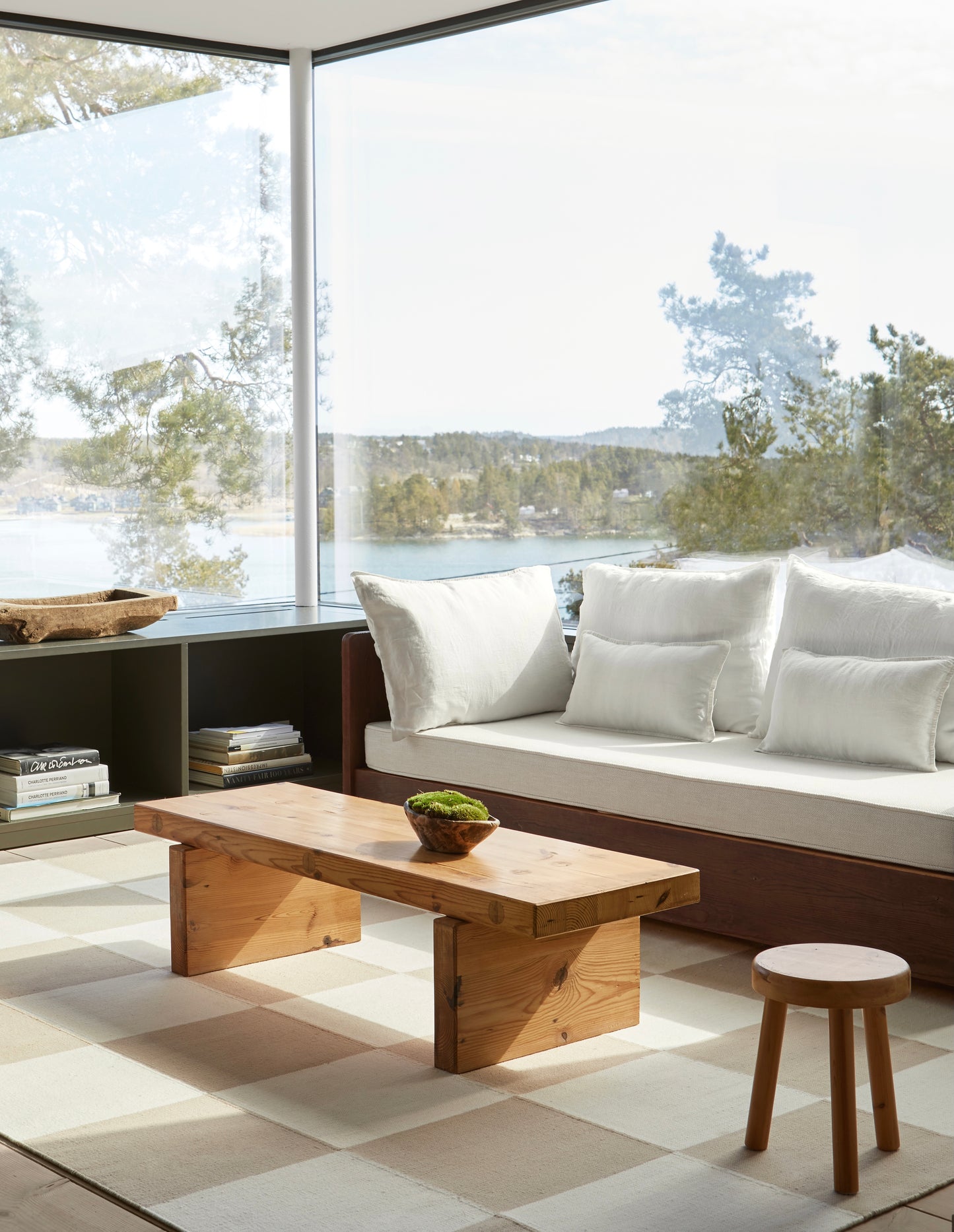 ROLAND WILHELMSSON PINE BENCH, 1970s